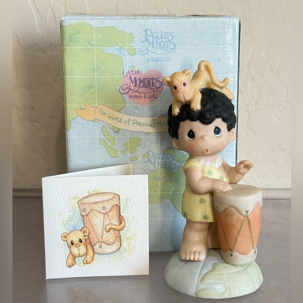 Precious Moments Afri-Can Be There For You, I Will Be Figurine 456462 (SB1253)